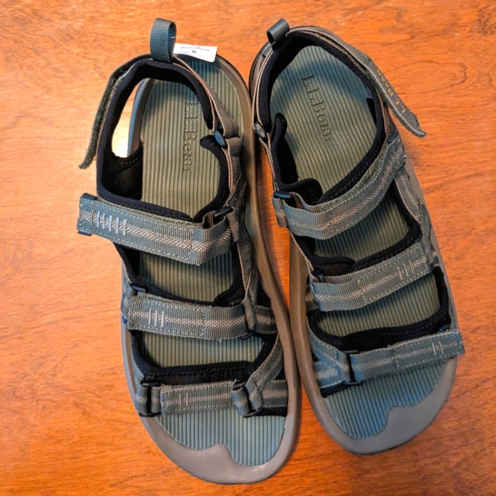 NWT L.L. Bean Monhegan Sandals - men's 13